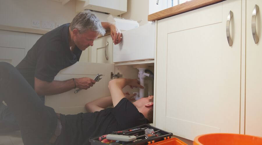Professional burst pipe repair services in Campbellsburg, KY